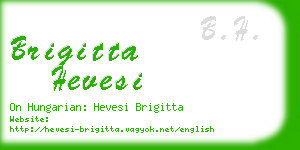 brigitta hevesi business card